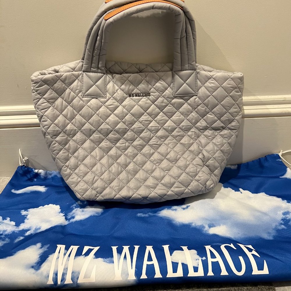 MZ Wallace two tone grey small metro-NWT